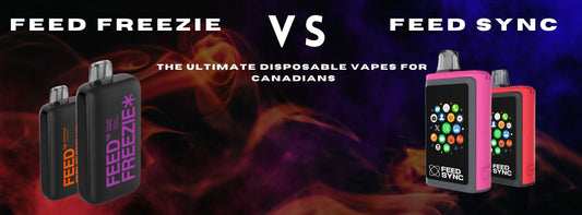 Feed Freezie vs. Feed Sync: The Ultimate Disposable Vapes for Canadians